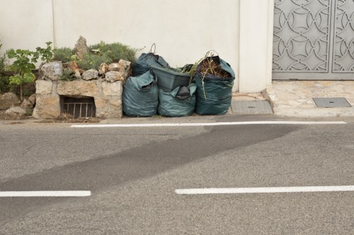 Eco-friendly furniture recycling process in action