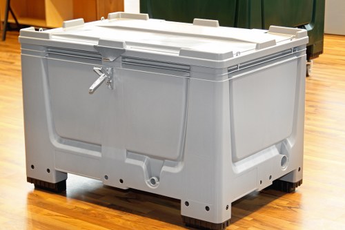 Inspector conducting supplier audit at waste facility